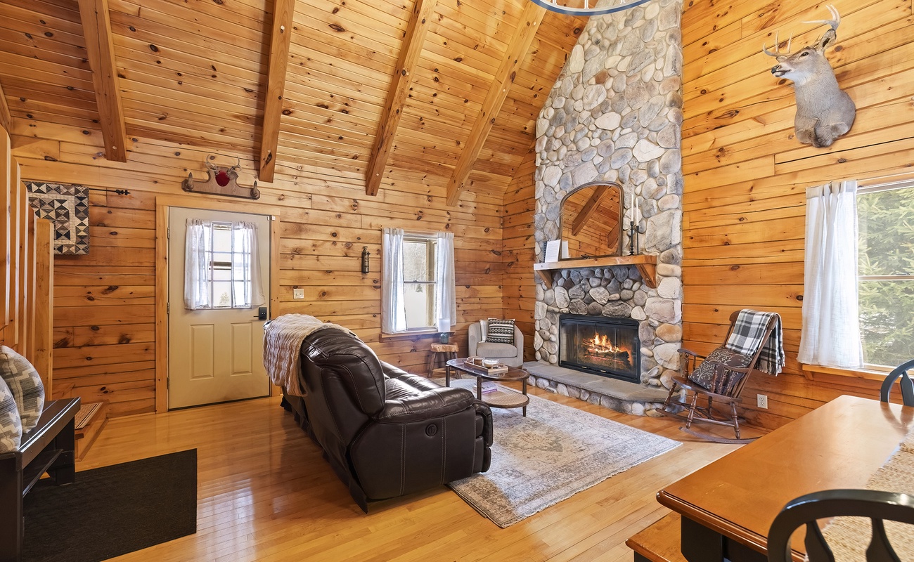 County Line Cabin is specifically designed for unforgettable stays.