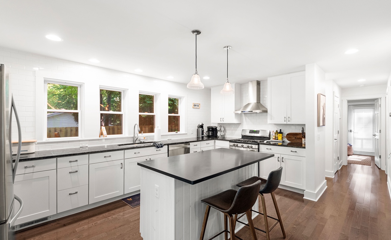 A kitchen as fresh and functional as it is fabulous.