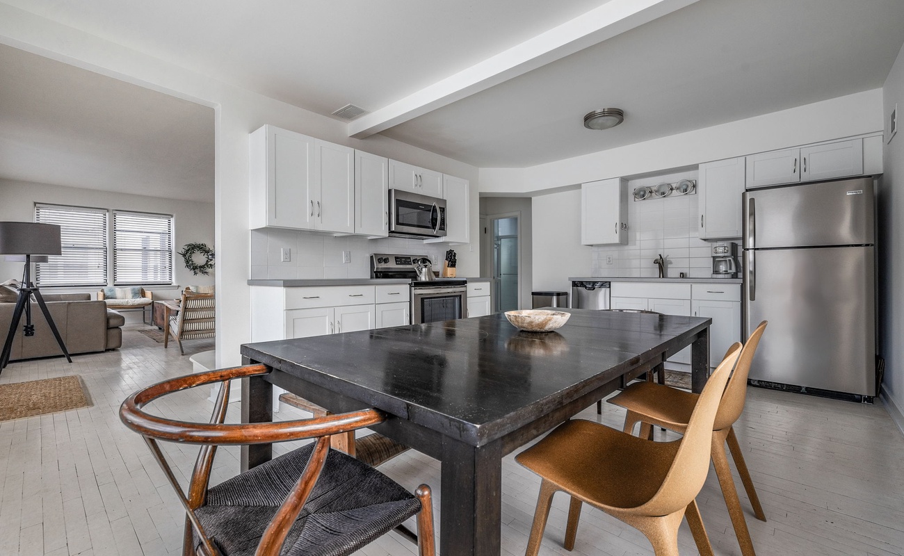 This isn’t just a table; it’s the official headquarters for family feasts and late-night snacks.