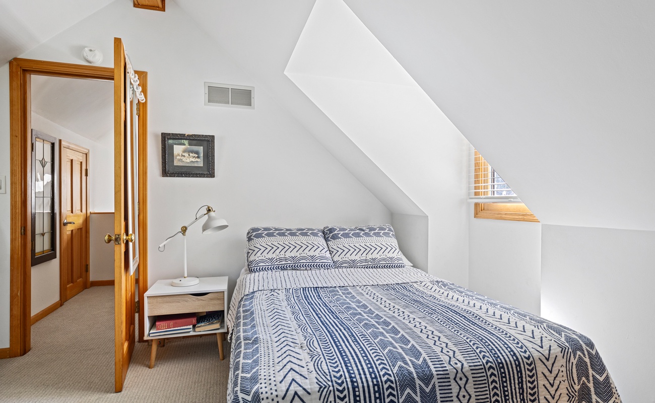 Drift off to sleep surrounded by boho charm.