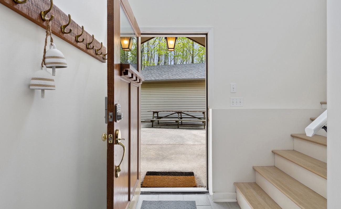 Please come in and make yourself at home.