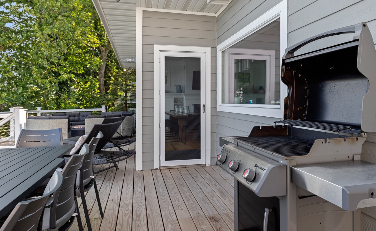 We do have the perfect spot to grill from.