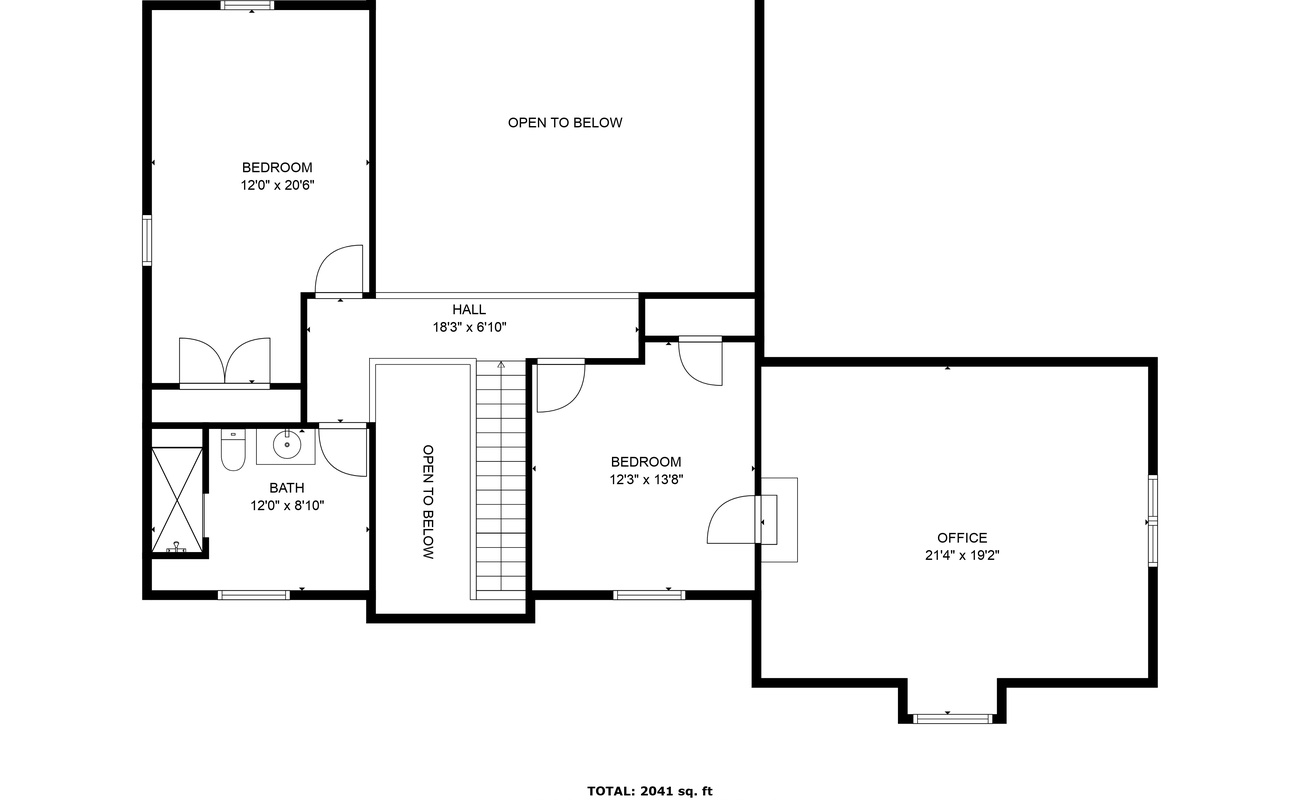 Pete's Place 2nd floor layout