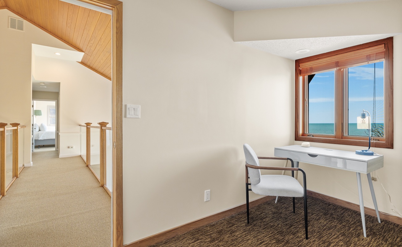 Warning: Productivity may be interrupted by breathtaking ocean views!