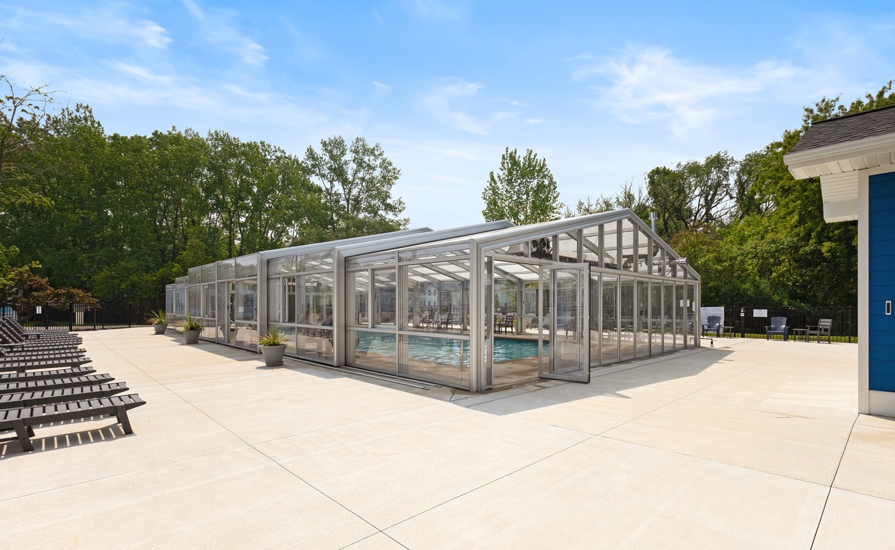 An upscale escape with exclusive pool and spa access.