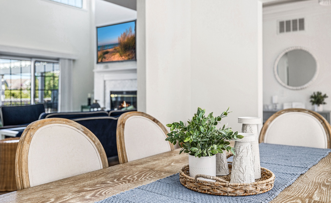 Inviting touches and timeless design throughout.