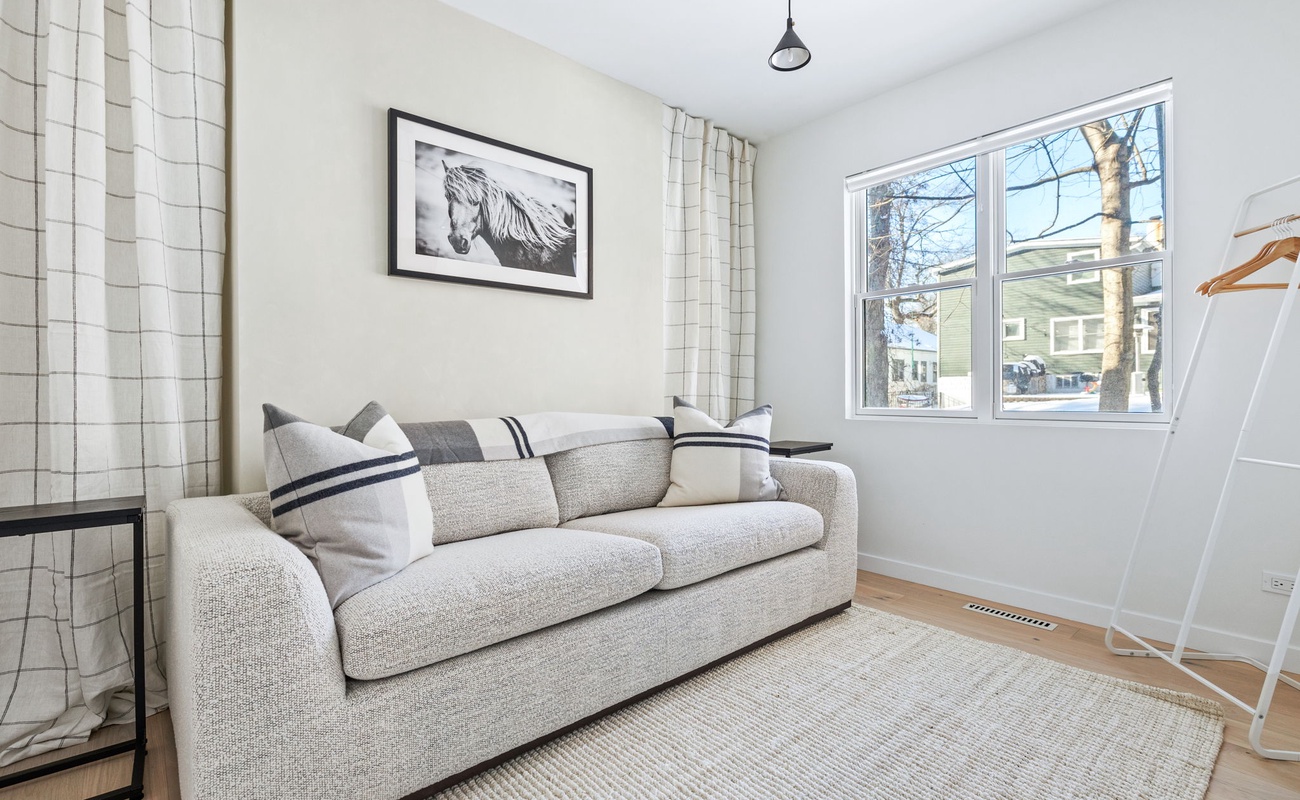 The kind of corner where books are read, naps are taken, and life just feels good.