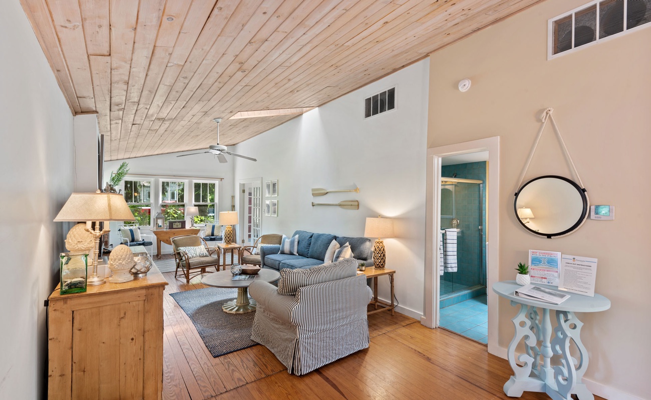 The perfect spot for unwinding after a fun-filled day at the beach.