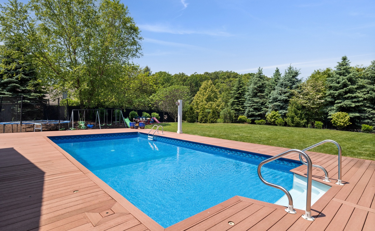 Take a refreshing dip in the heated pool at Main Destination.