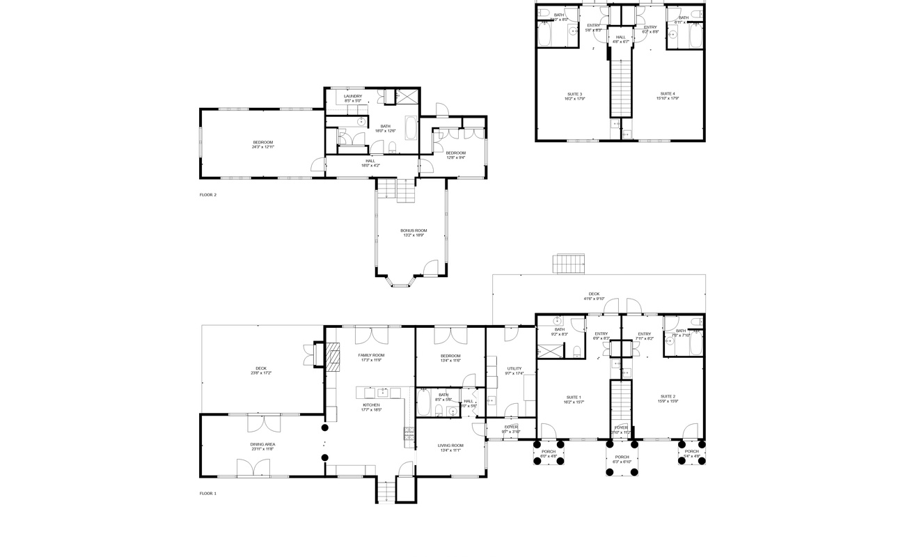 Complete Floor Layout of Rabbit Run