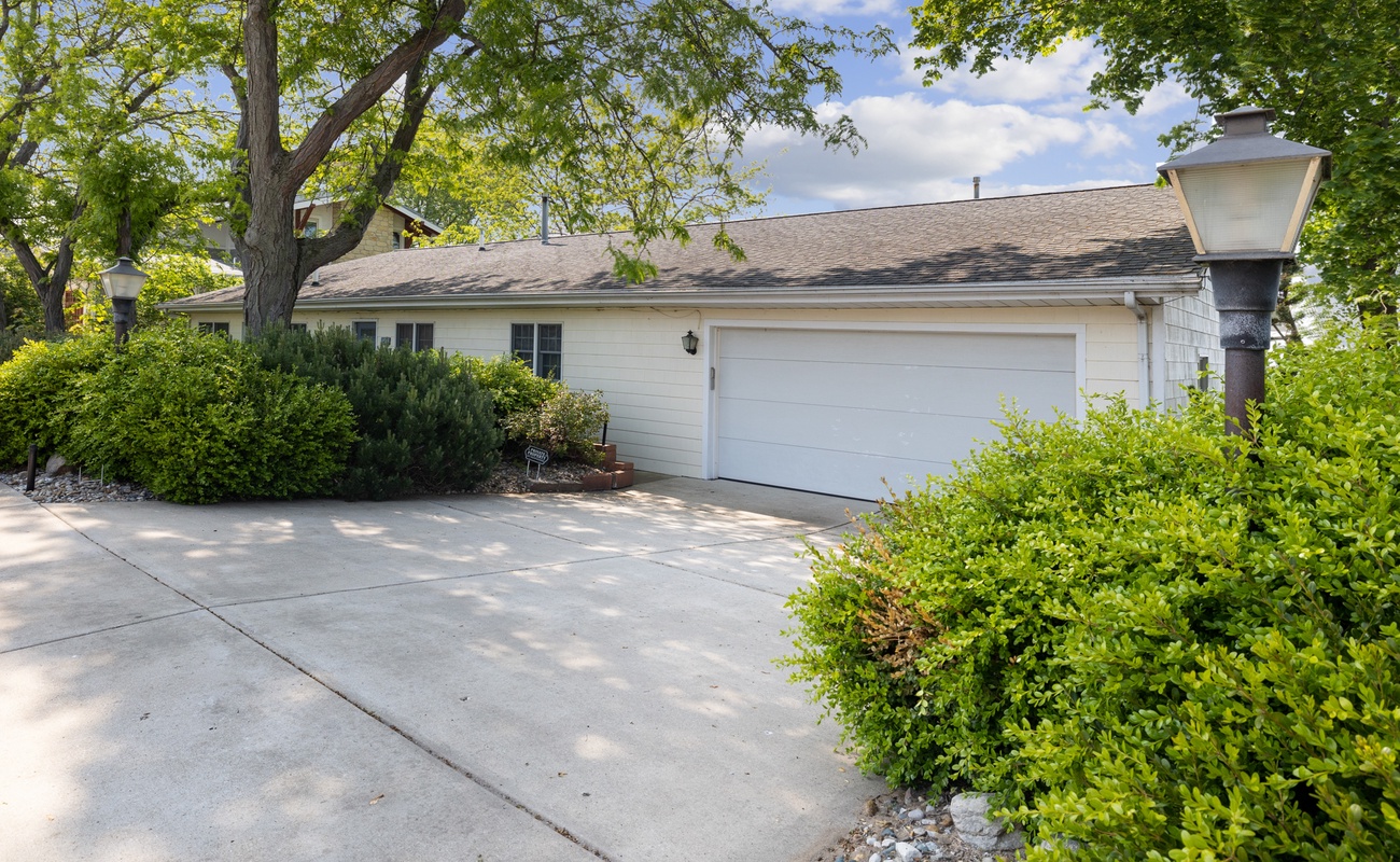 You can park up to 3 cars in our driveway, the garage is off limits to guests.