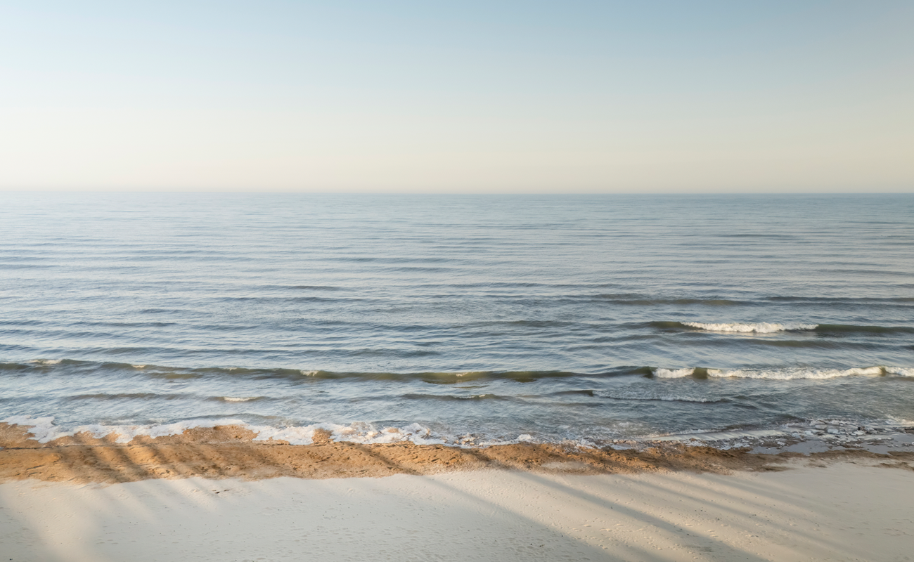 Happy Place is just steps from McKinley Public Beach.