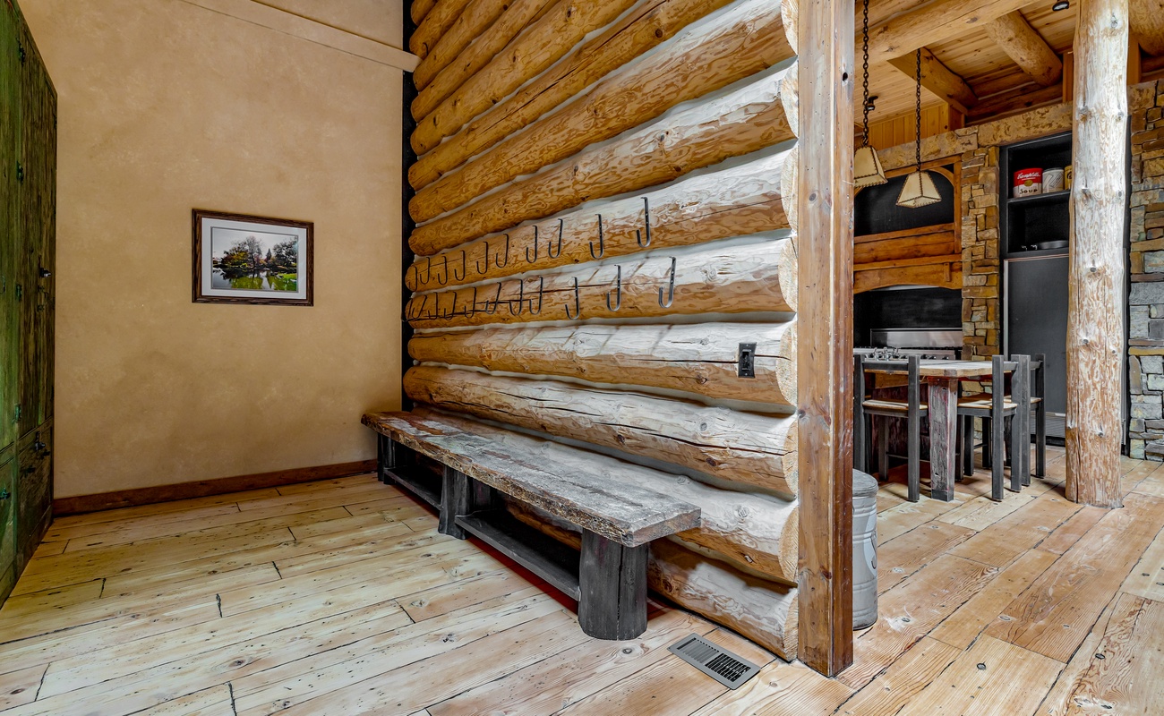 The inviting bench beckons you to sit back, relax, and soak in the tranquility.