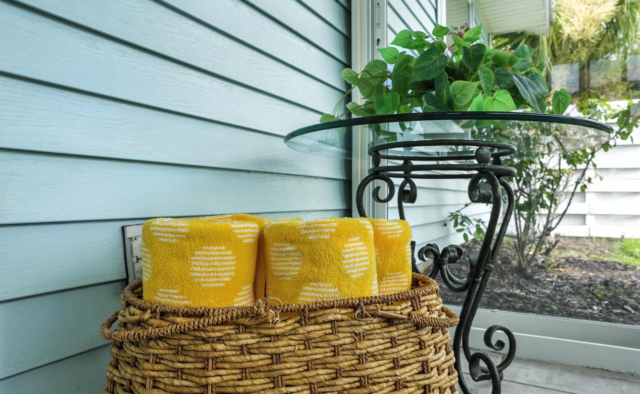 We thought of everything—including sunshine in a basket.