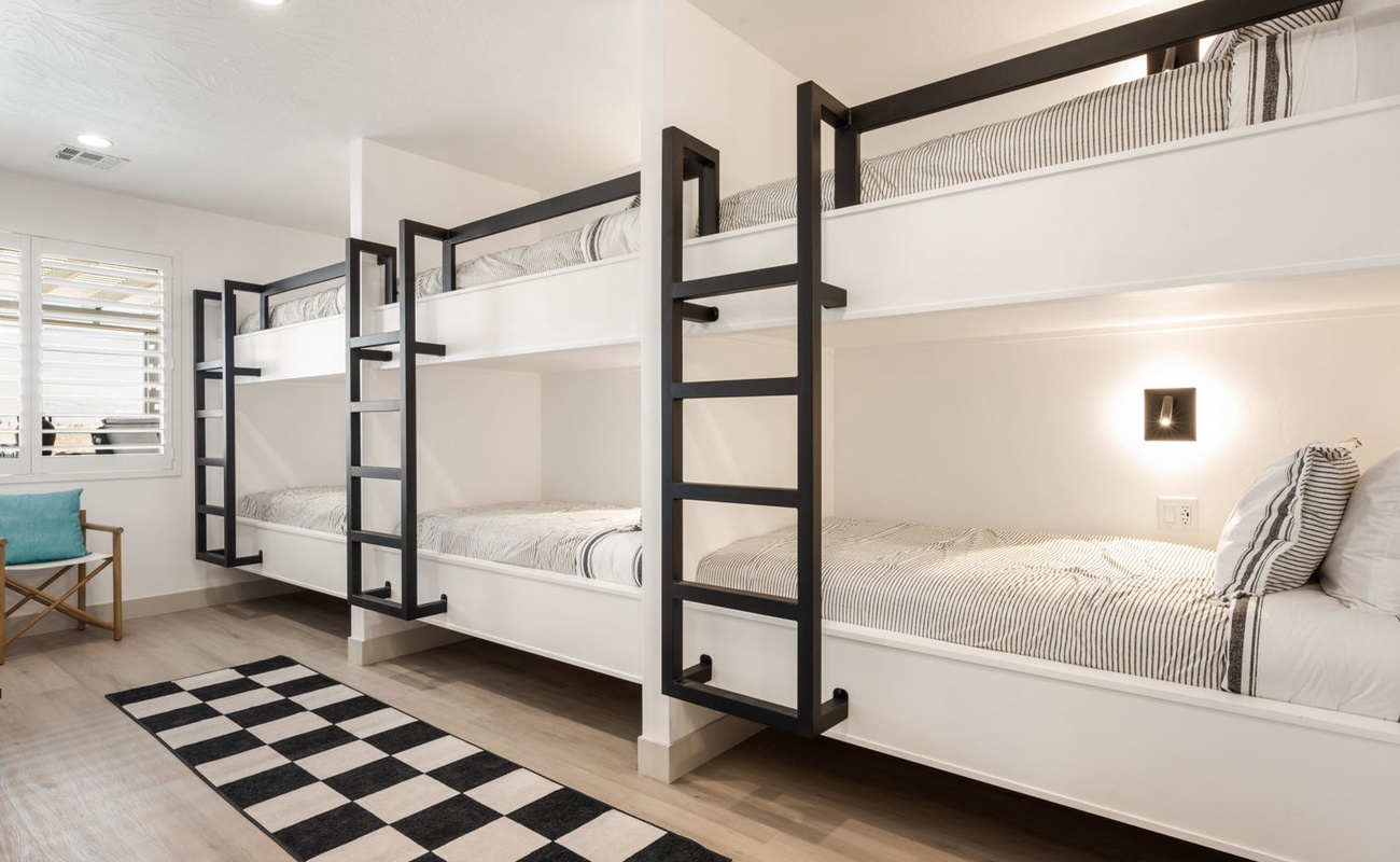 3 Twin/Twin Bunk Beds