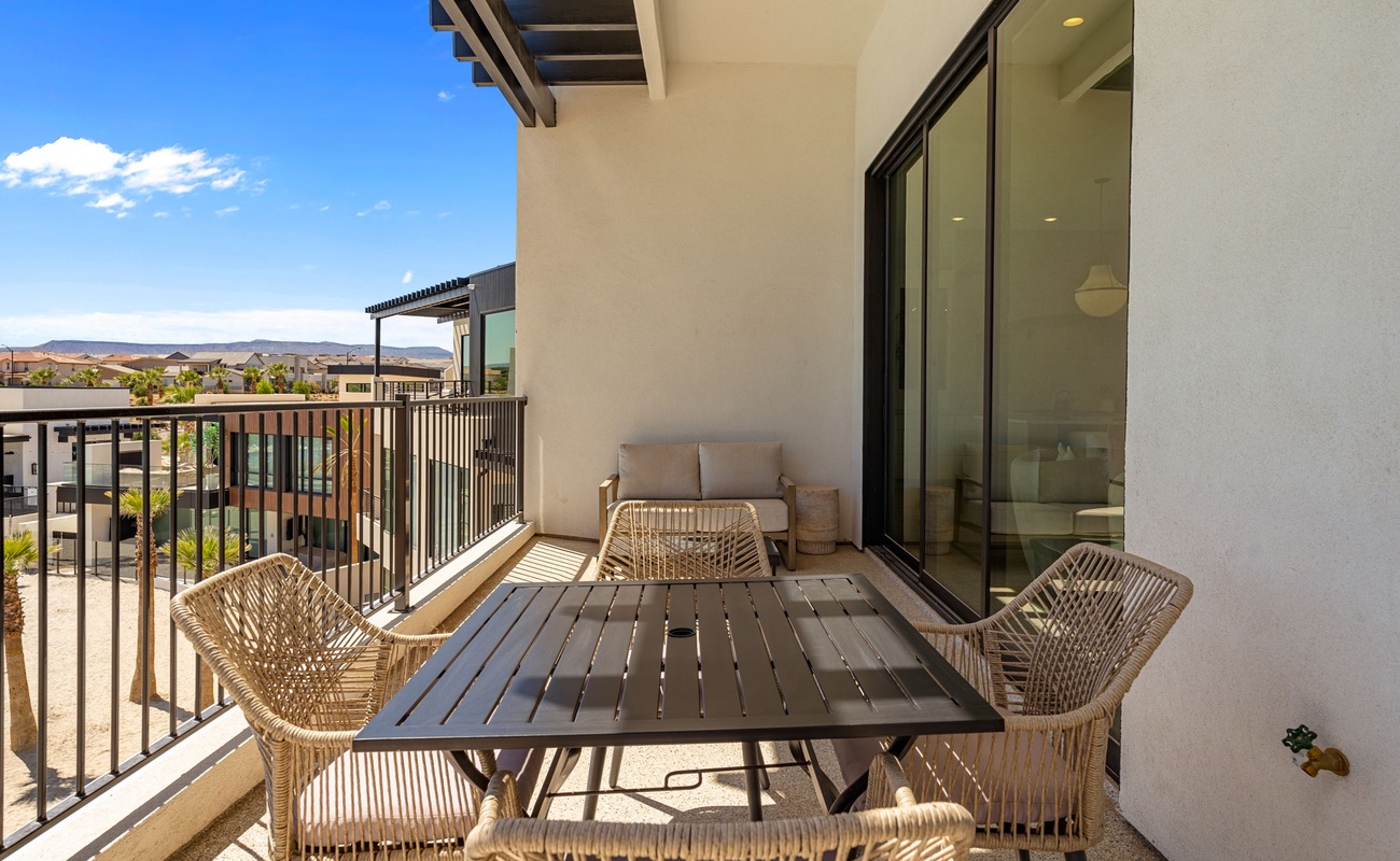 Unit C - Balcony