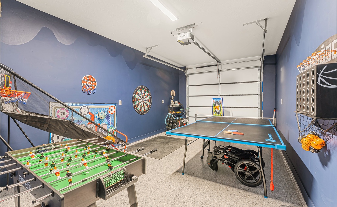 Game Room, Foosball, Ping Pong and more