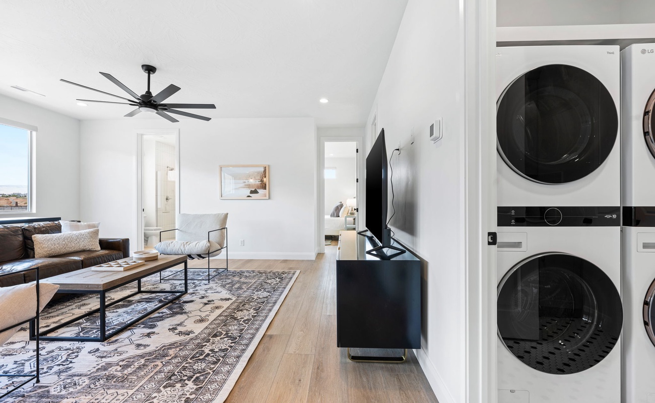 Stacked Washer and Dryer