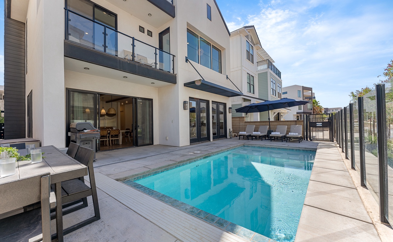 Private Pool, Patio Area, and Grill