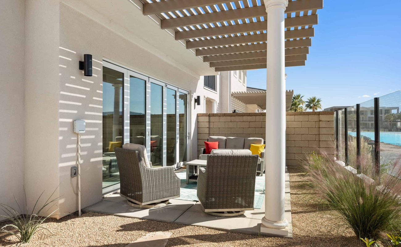 Pergola and Patio Seating