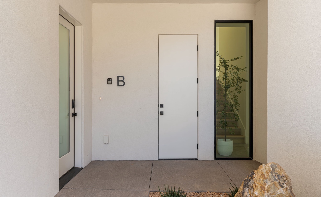 Unit B - Front Door