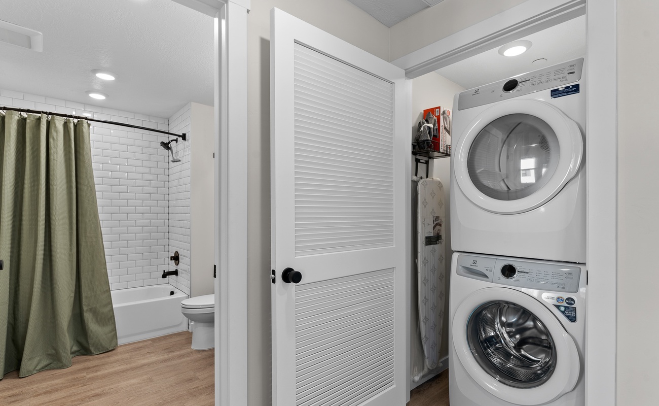 Stacked Washer and Dryer