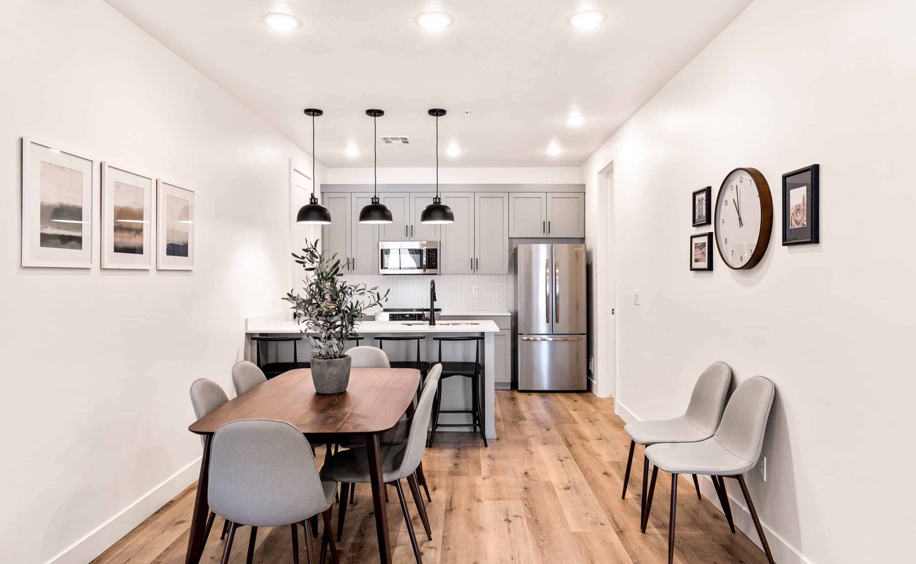 Dining Room and Kitchen