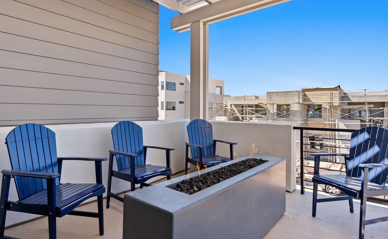 Fire Table on Upper Deck