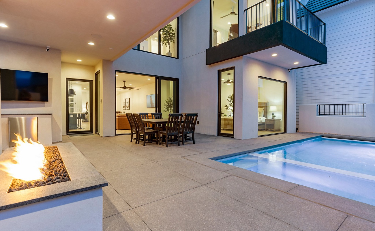 Patio Table by the Pool