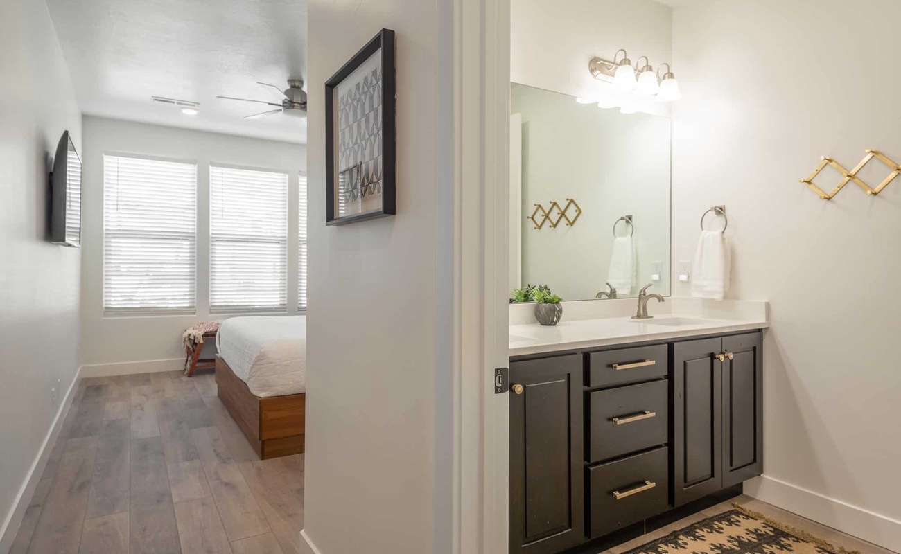 King Bedroom with Attached Bathroom