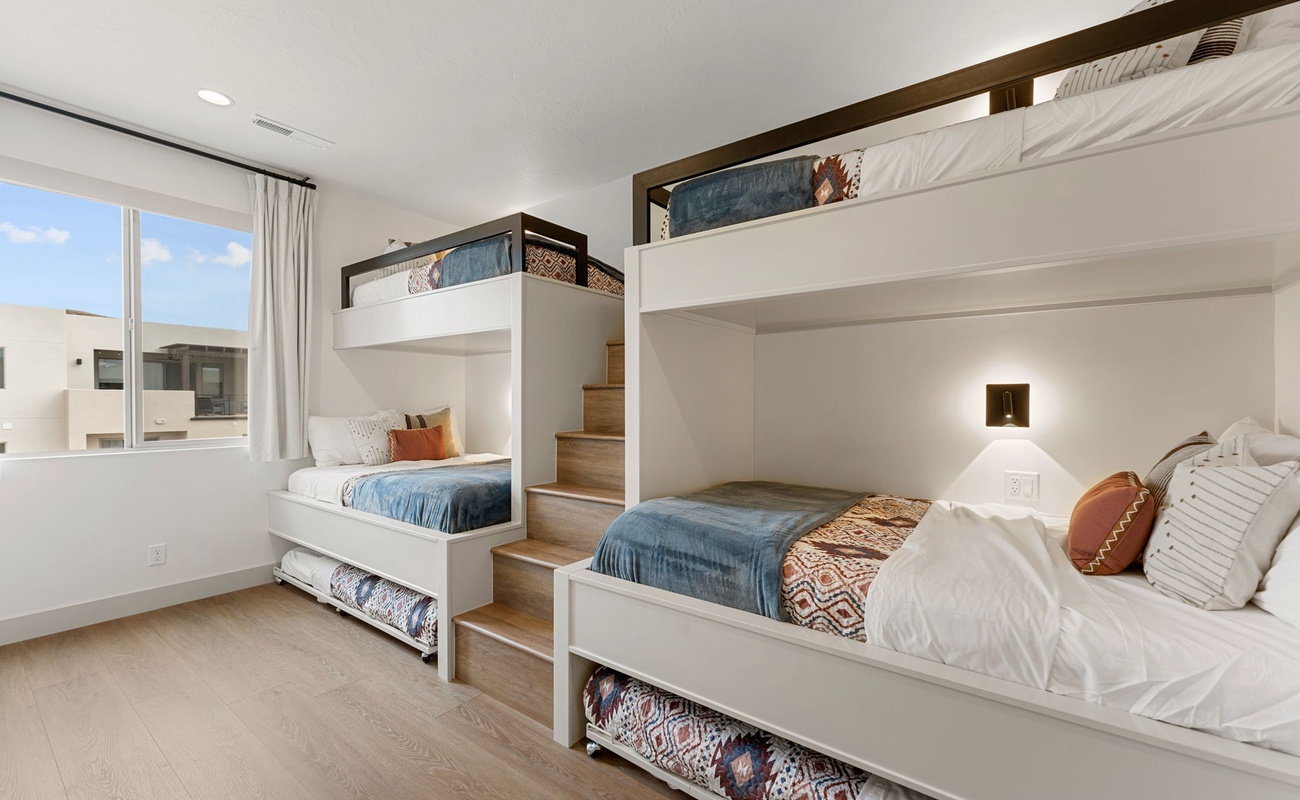 2 Twin/Double Bunks + 2 Twin Trundles