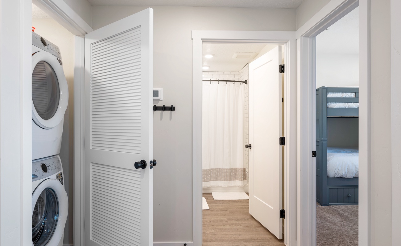 Stacked Washer and Dryer