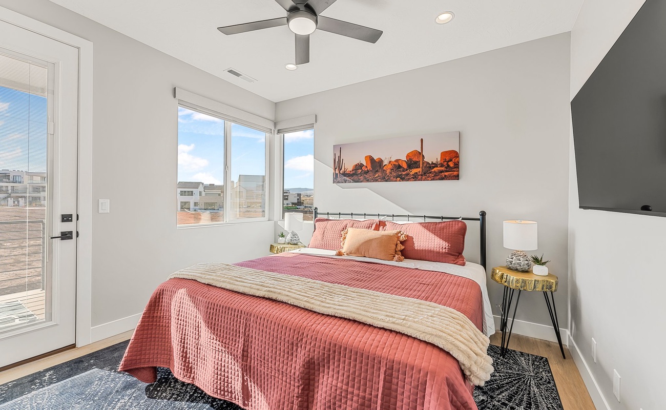 King Bedroom with Attached Bathroom