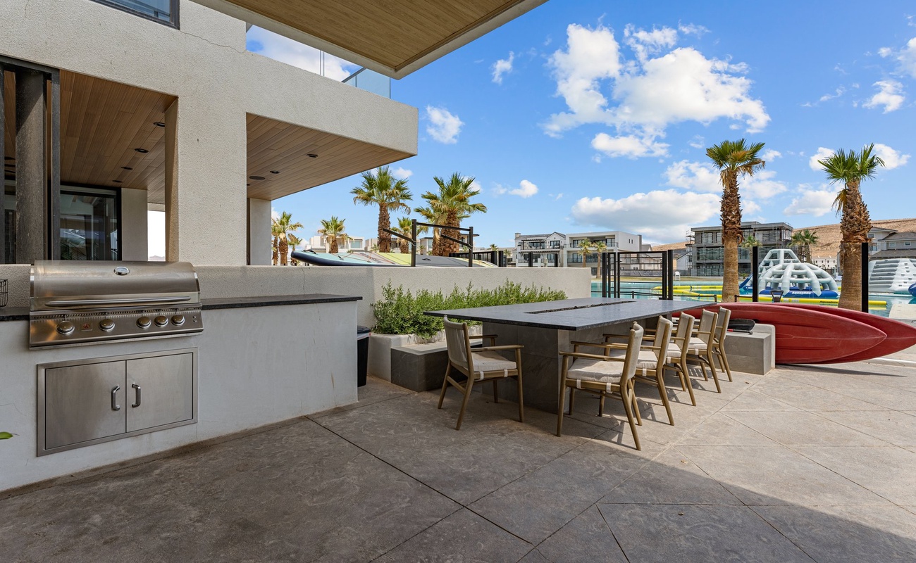 Fire Table + Outdoor Seating