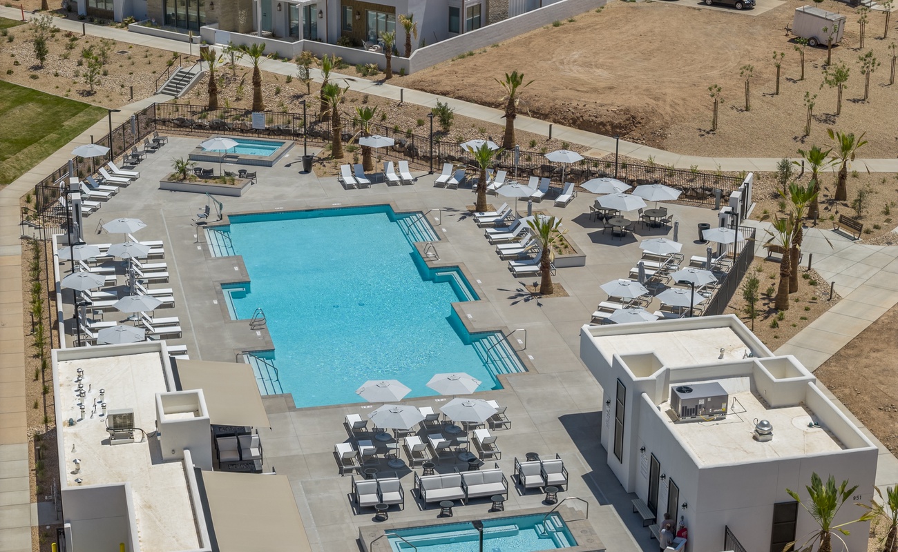 Colcada Springs Pool Aerial