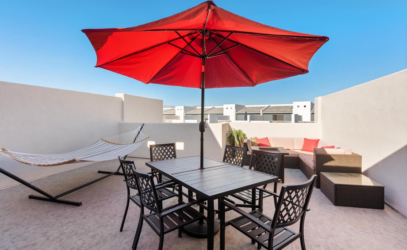 3rd Level Patio with Firepit