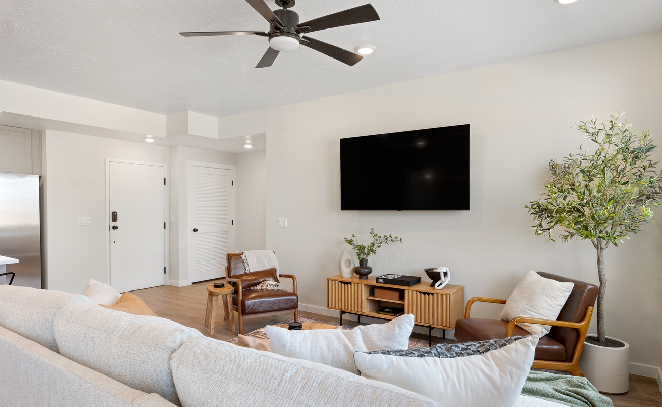 Living Room with Sofa Sleeper