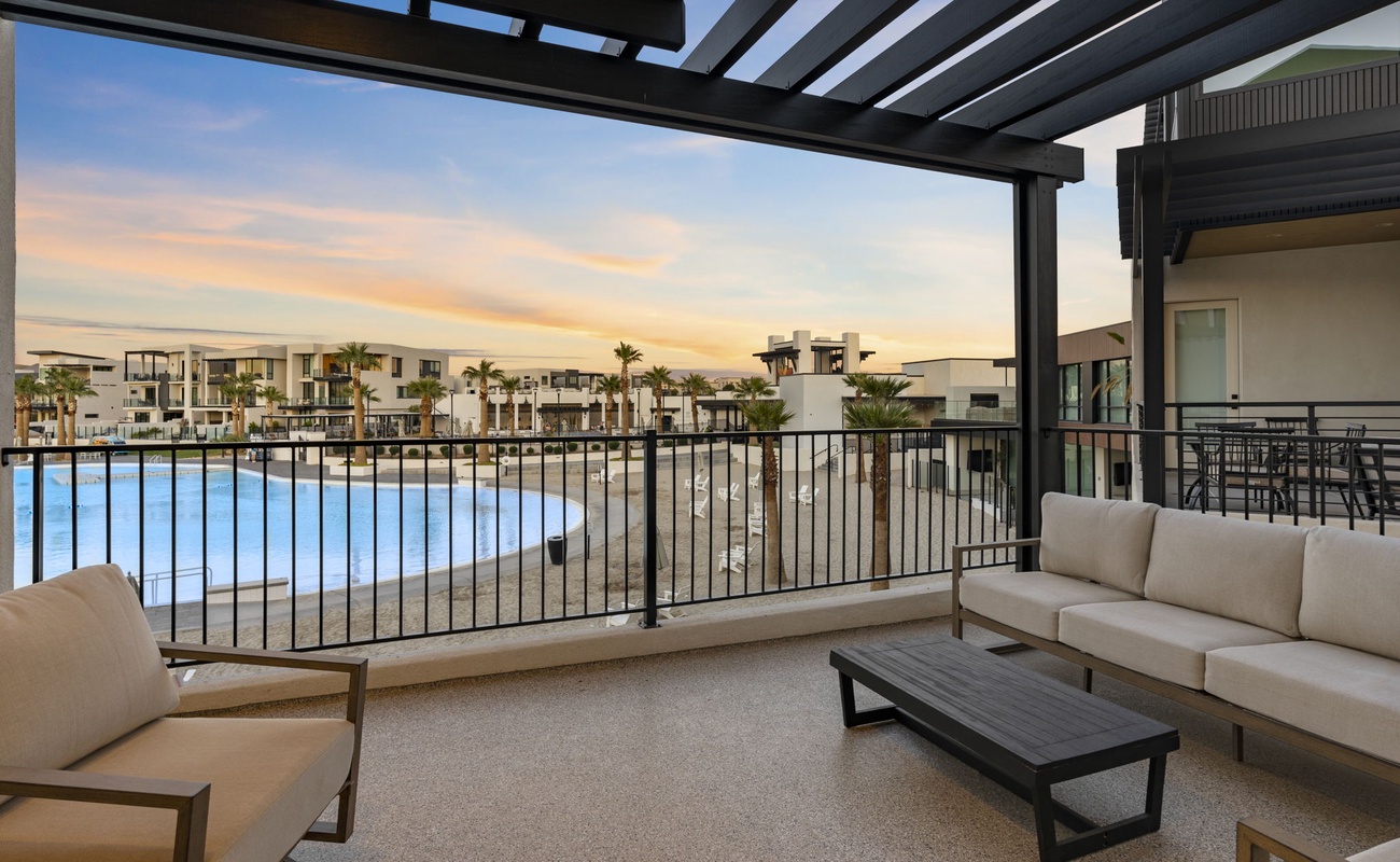 Unit B - Balcony