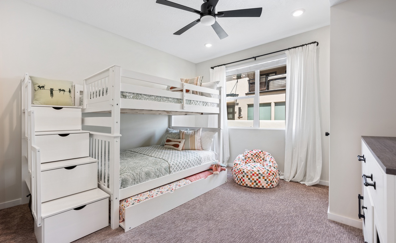 Double/Double Bunk with a Double Trundle