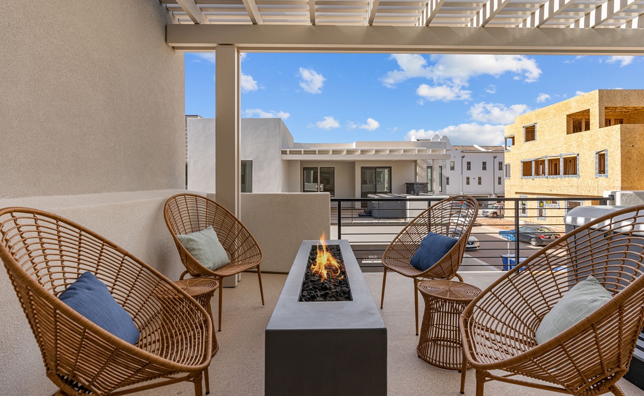 Fire Table + Seating