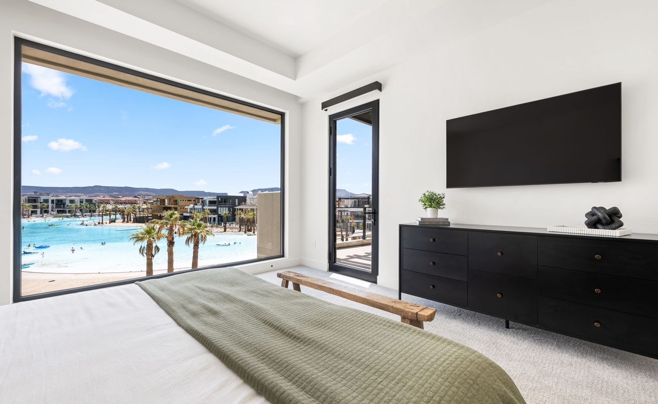 King Suite Bedroom Views