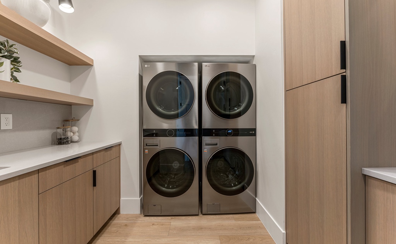 Double Washer and Dryers