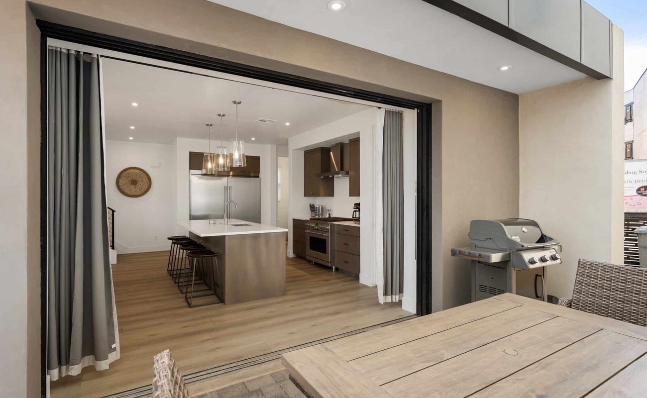 View Into Home from Side Patio