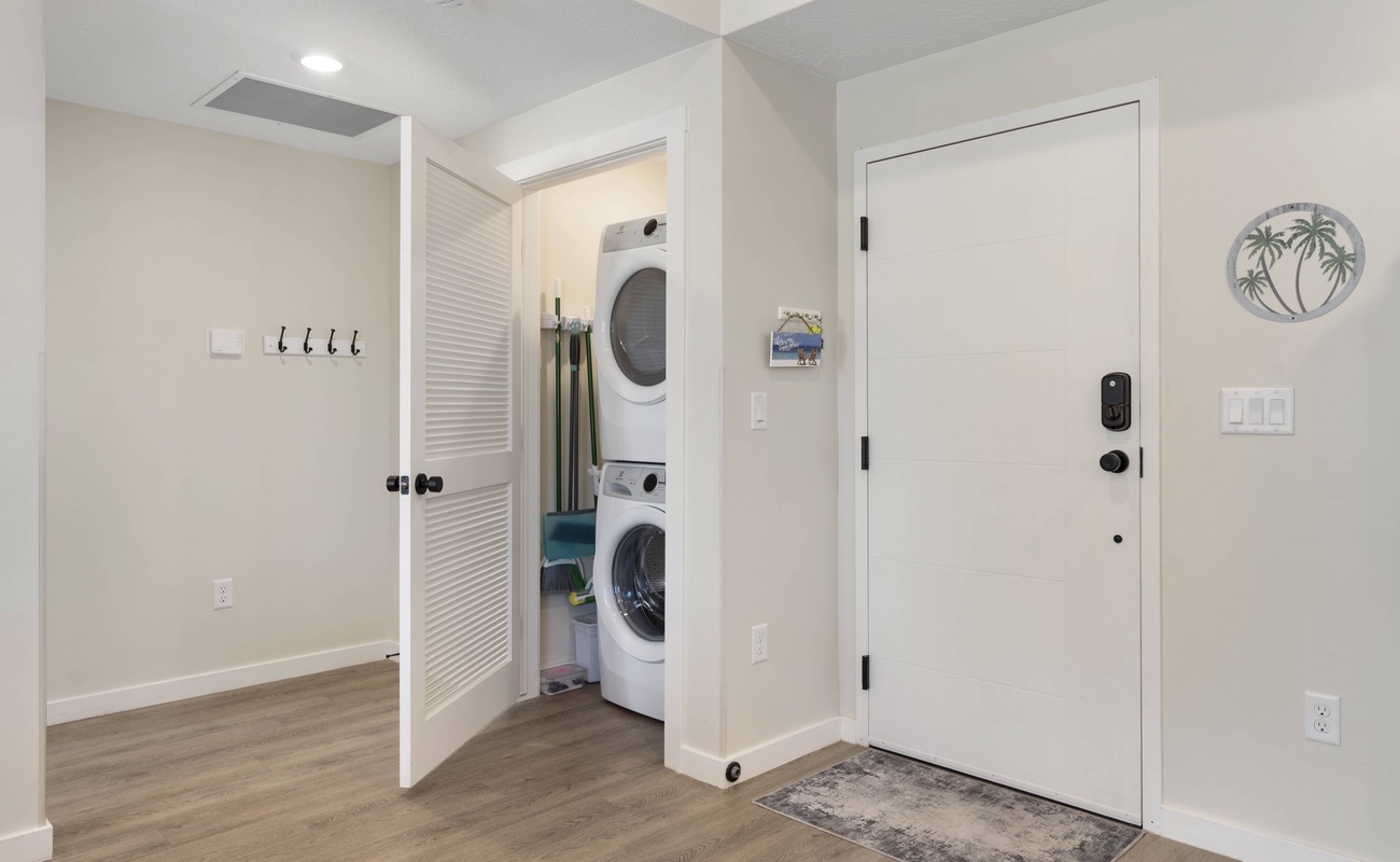 Stacked Washer and Dryer