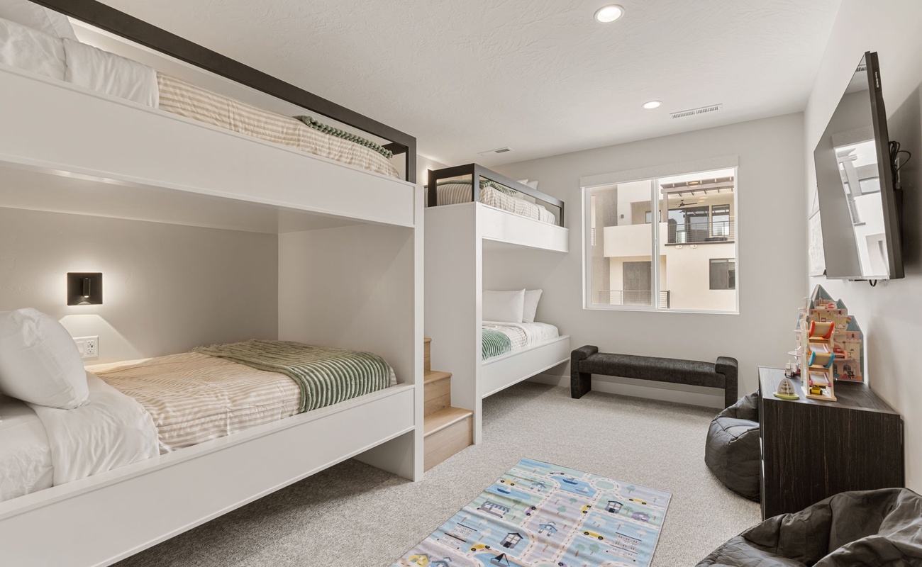 2 Double/Double Bunks