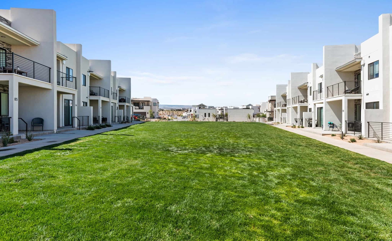 Grass Area Located Near Property