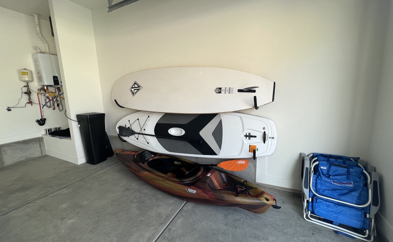2 Paddleboards and 1 Kayak