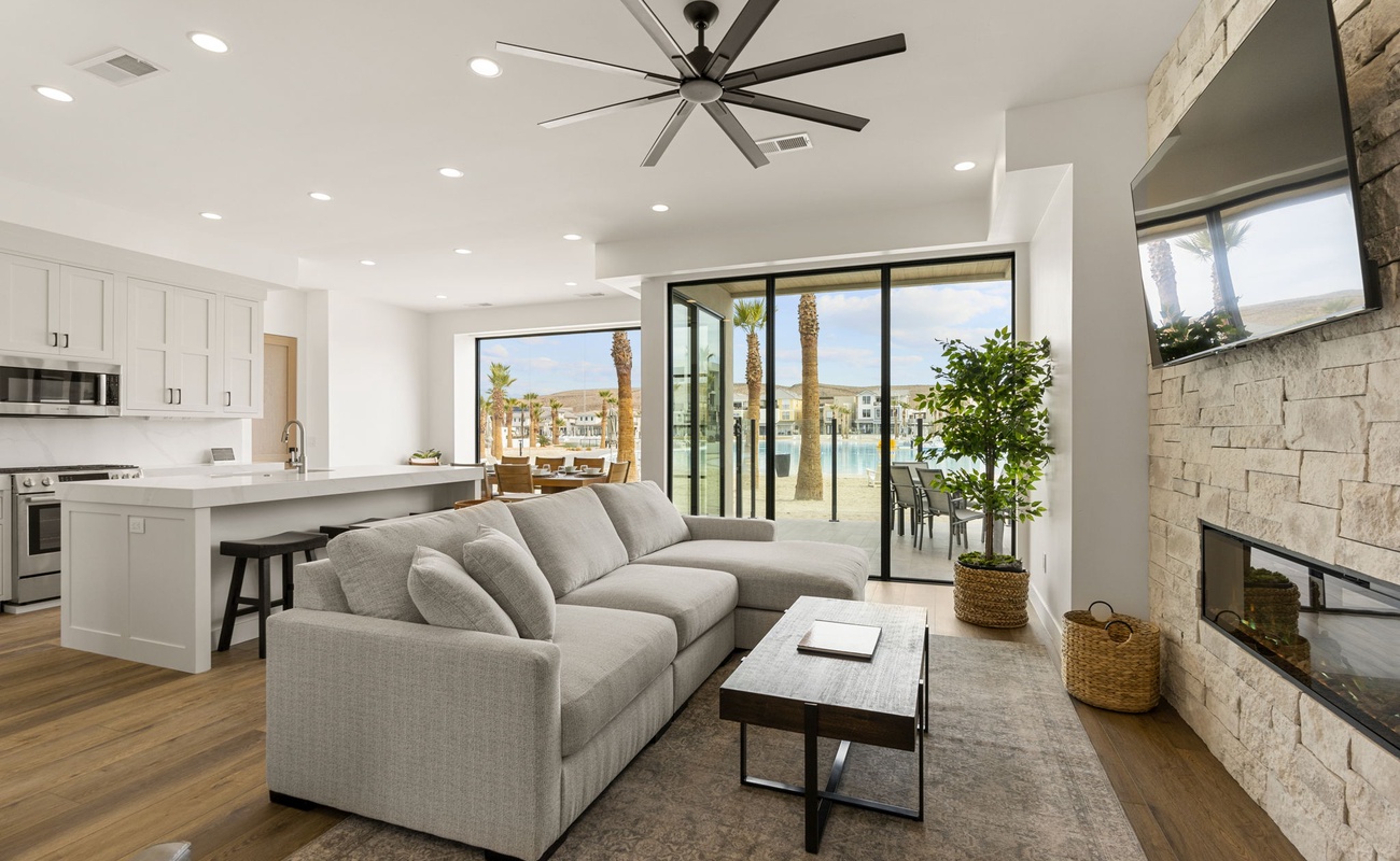 Unit A - Living Room