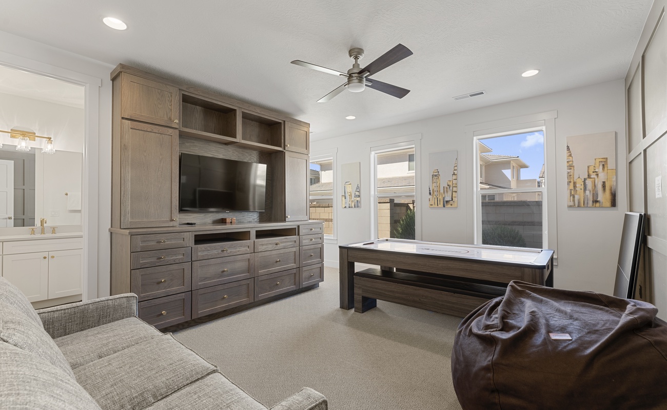 Game Room and Pullout Couch