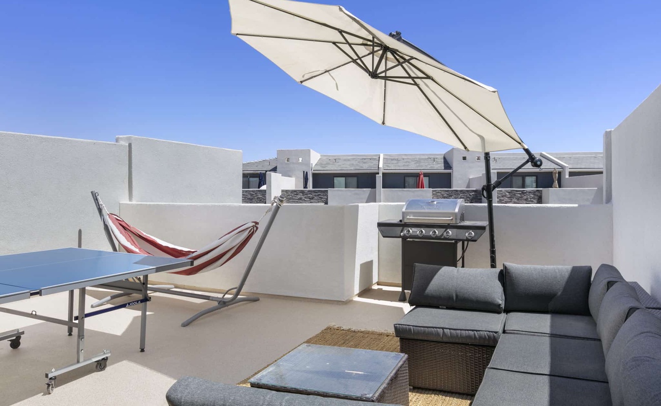 Private Balcony Seating Area